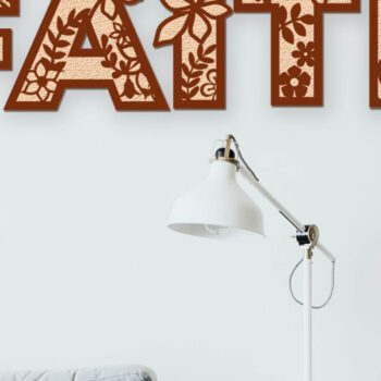 Intra απο ξύλο plywood Χρώμα wenge 3mm-4mm πάχος - Faith Layered Wall Panel Δίασταση 6x12 cm INTRAFABR-66918134 - Image 3