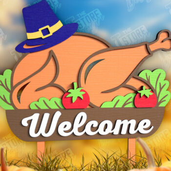 Intra απο ξύλο plywood Χρώμα wenge 3mm-4mm πάχος - Fall Garden Stake | Διακόσμηση Κήπου Δίασταση 20x20 cm INTRAFABR-105643131 - Image 1