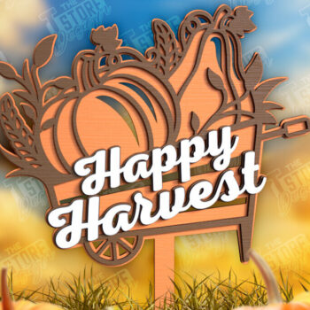 Intra απο ξύλο plywood Χρώμα wenge 3mm-4mm πάχος - Fall Garden Stake | Διακόσμηση Κήπου Δίασταση 20x20 cm INTRAFABR-109676843 - Image 1