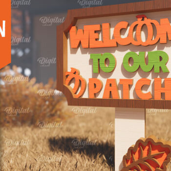 Intra απο ξύλο plywood  Χρώμα wenge 3mm-4mm πάχος - Fall Garden Stake. Σημάδι πτώσης Δίασταση 30x20 cm INTRAFABR-116667712 - Image 1