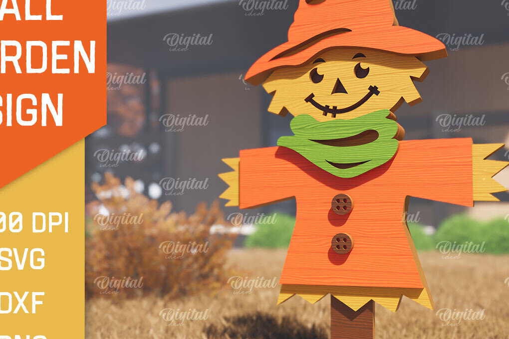 Intra απο ξύλο plywood  Χρώμα wenge 3mm-4mm πάχος - Fall Garden Stake. Σημάδι πτώσης Δίασταση 30x20 cm INTRAFABR-122894374