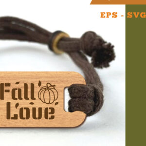 Intra απο ξύλο plywood  Χρώμα wenge 3mm-4mm πάχος - Βραχιόλι Fall in Love 2 Δίασταση 4x4 cm INTRAFABR-71786891