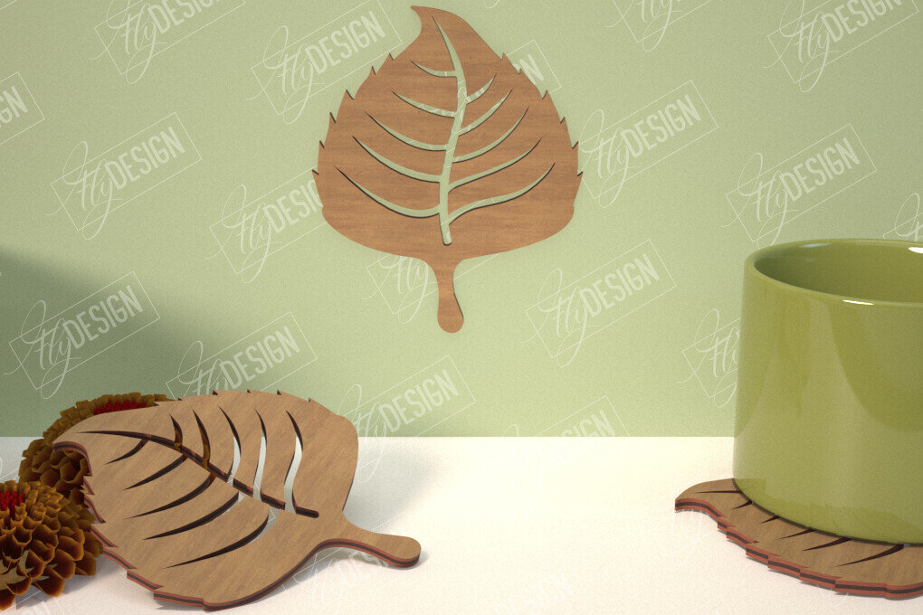 Intra απο ξύλο plywood  Χρώμα wenge 3mm-4mm πάχος - Φθινοπωρινό φύλλο | Φθινοπωρινά Σύμβολα | Φθινοπωρινή σεζόν Δίασταση 30x20 cm INTRAFABR-71788475