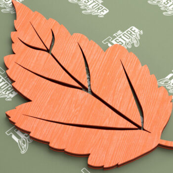 Intra απο ξύλο plywood  Χρώμα wenge 3mm-4mm πάχος - Δέσμη Φθινοπωρινών Φύλλων | Φθινοπωρινά Σύμβολα | CNC Δίασταση 30x20 cm INTRAFABR-69398980 - Image 7