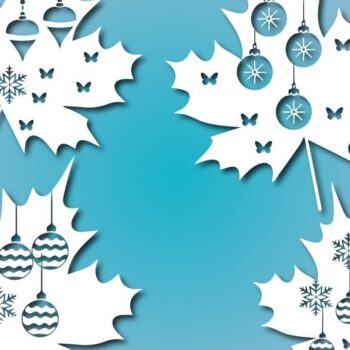 Intra απο ξύλο plywood  Χρώμα wenge 3mm-4mm πάχος - Φθινοπωρινά φύλλα Χριστουγεννιάτικο στολίδι Πακέτο Δίασταση 6x6 cm INTRAFABR-80062874 - Image 1