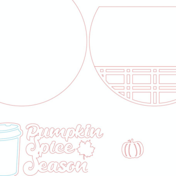 Intra απο ξύλο plywood  Χρώμα wenge 3mm-4mm πάχος - Fall Leaves Door Hanger Δίασταση 20x20 cm INTRAFABR-80062929 - Image 1