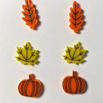 Intra απο ξύλο plywood  Χρώμα wenge 3mm-4mm πάχος - Πακέτο Laser Σκουλαρίκια Fall Stud Δίασταση 3x3 cm INTRAFABR-72823540 - Image 2