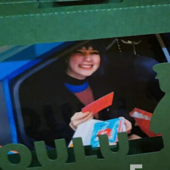 Intra απο ξύλο plywood Χρώμα wenge 3mm-4mm πάχος - Φθινοπωρινό πλαίσιο Shadow Box για φωτογραφία 3D Δίασταση 216x279 cm INTRAFABR-74228516 - Image 3