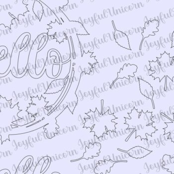 Intra απο ξύλο plywood Χρώμα wenge 3mm-4mm πάχος - Φθινοπωρινό σημάδι καλωσορίσματος Δίασταση 34x37 cm INTRAFABR-66863863 - Image 3