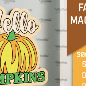 Intra απο ξύλο plywood  Χρώμα wenge 3mm-4mm πάχος - Φθινοπωρινή κοπή με μαγνήτη με λέιζερ. Φθινοπωρινό Δίασταση 30x20 cm INTRAFABR-60333419