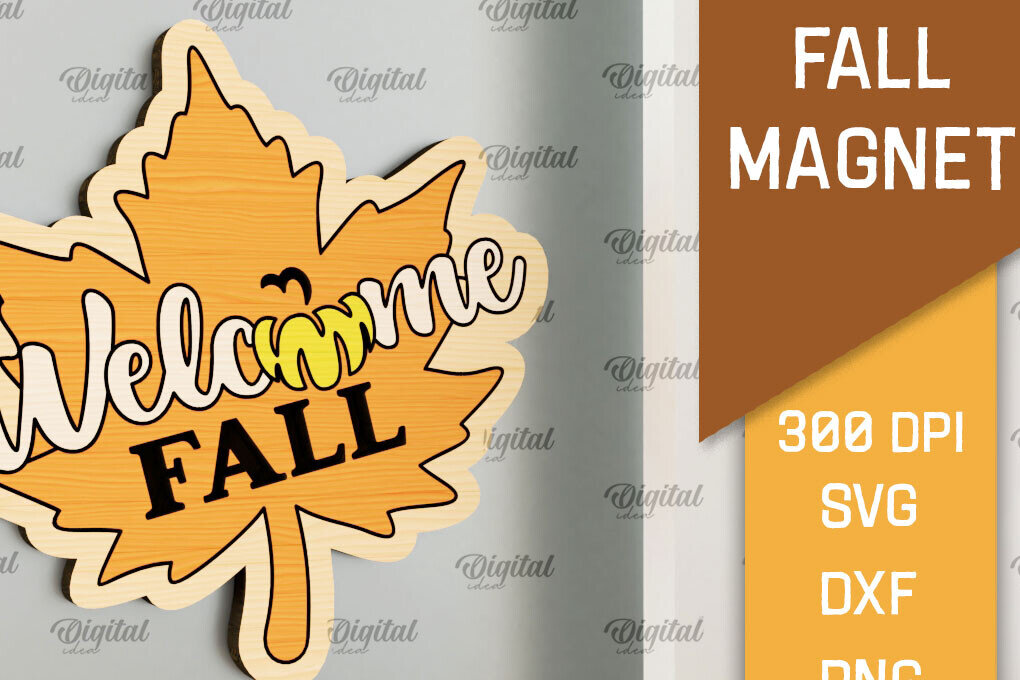 Intra απο ξύλο plywood  Χρώμα wenge 3mm-4mm πάχος - Φθινοπωρινή κοπή με μαγνήτη με λέιζερ. Φθινοπωρινό Δίασταση 30x20 cm INTRAFABR-67524805