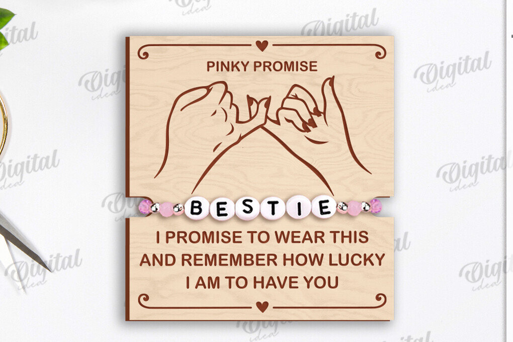 Intra απο ξύλο plywood  Χρώμα wenge 3mm-4mm πάχος - Οικογενειακή θήκη βραχιολιού κοπής με λέιζερ Δίασταση 4x4 cm INTRAFABR-32559214