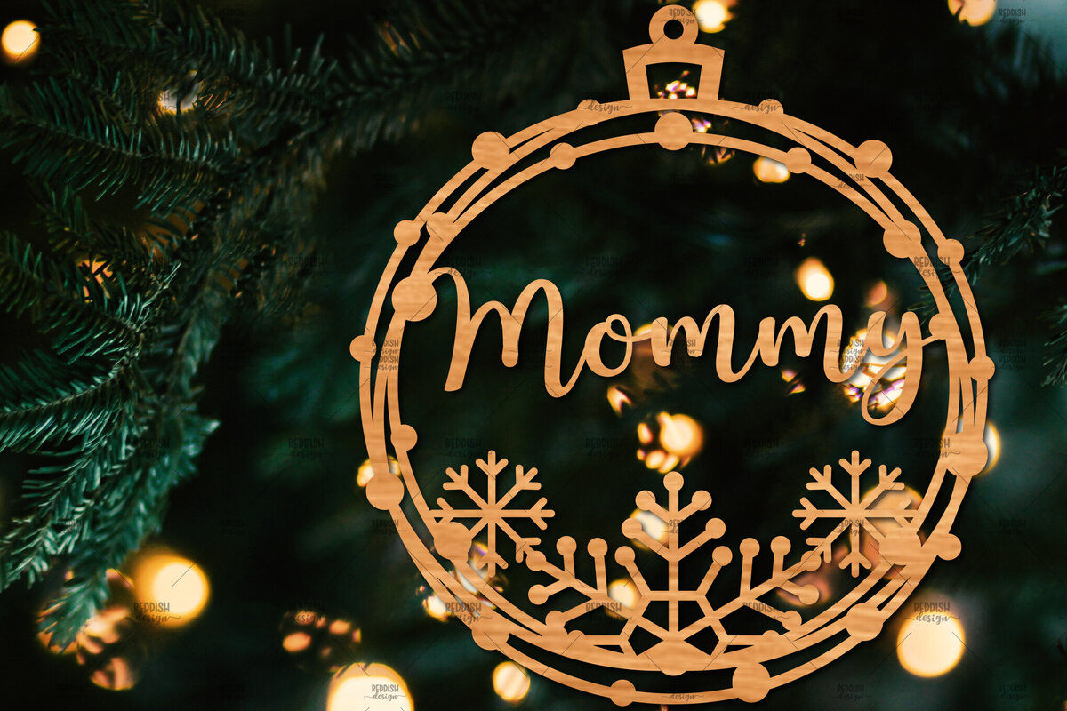 Intra απο ξύλο plywood  Χρώμα wenge 3mm-4mm πάχος - Οικογενειακή Χριστουγεννιάτικη Διακόσμηση Δίασταση 20x20 cm INTRAFABR-28695764