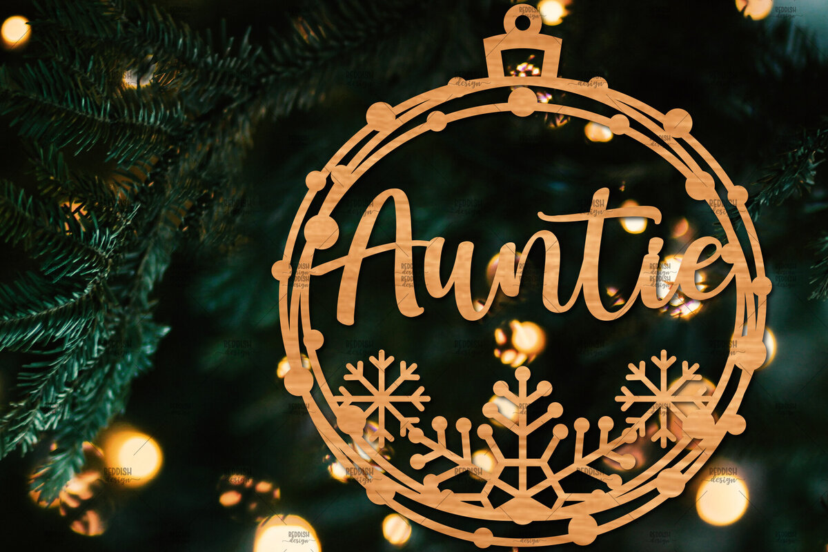 Intra απο ξύλο plywood  Χρώμα wenge 3mm-4mm πάχος - Οικογενειακή Χριστουγεννιάτικη Διακόσμηση Δίασταση 20x20 cm INTRAFABR-59395852