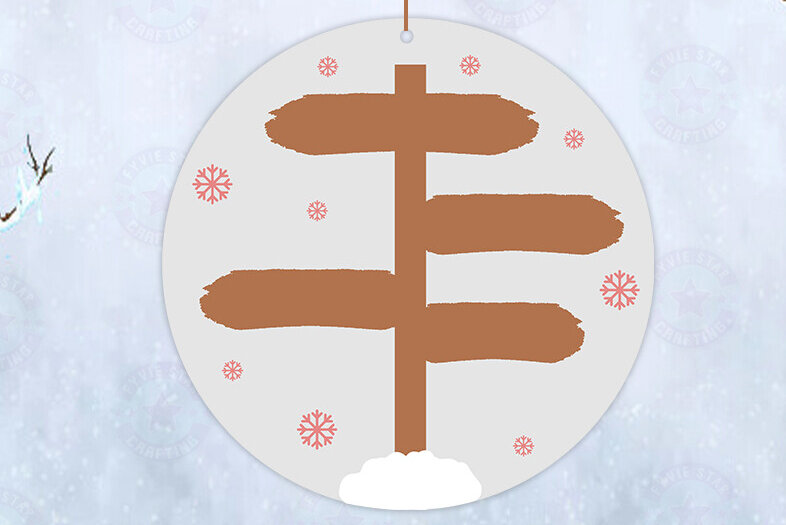 Intra απο ξύλο plywood  Χρώμα wenge 3mm-4mm πάχος - Οικογενειακό Χριστουγεννιάτικο Στολίδι Png Δίασταση 20x25 cm INTRAFABR-82011445