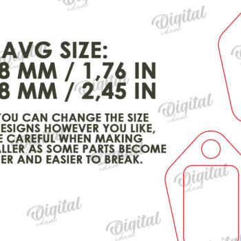 Intra απο ξύλο plywood  Χρώμα wenge 3mm-4mm πάχος - Πακέτο κοπής με λέιζερ οικογενειακών μπρελόκ Δίασταση 4x4 cm INTRAFABR-95642913 - Image 8