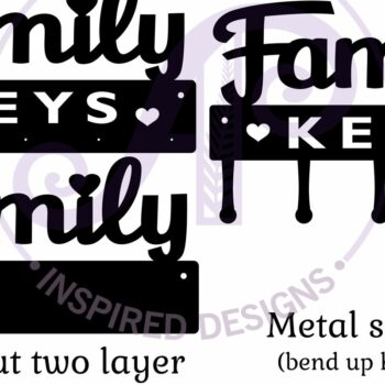 Intra απο ξύλο plywood  Χρώμα wenge 3mm-4mm πάχος - Σχέδια θήκης για οικογενειακά κλειδιά Δίασταση 30x20 cm INTRAFABR-95642944 - Image 4