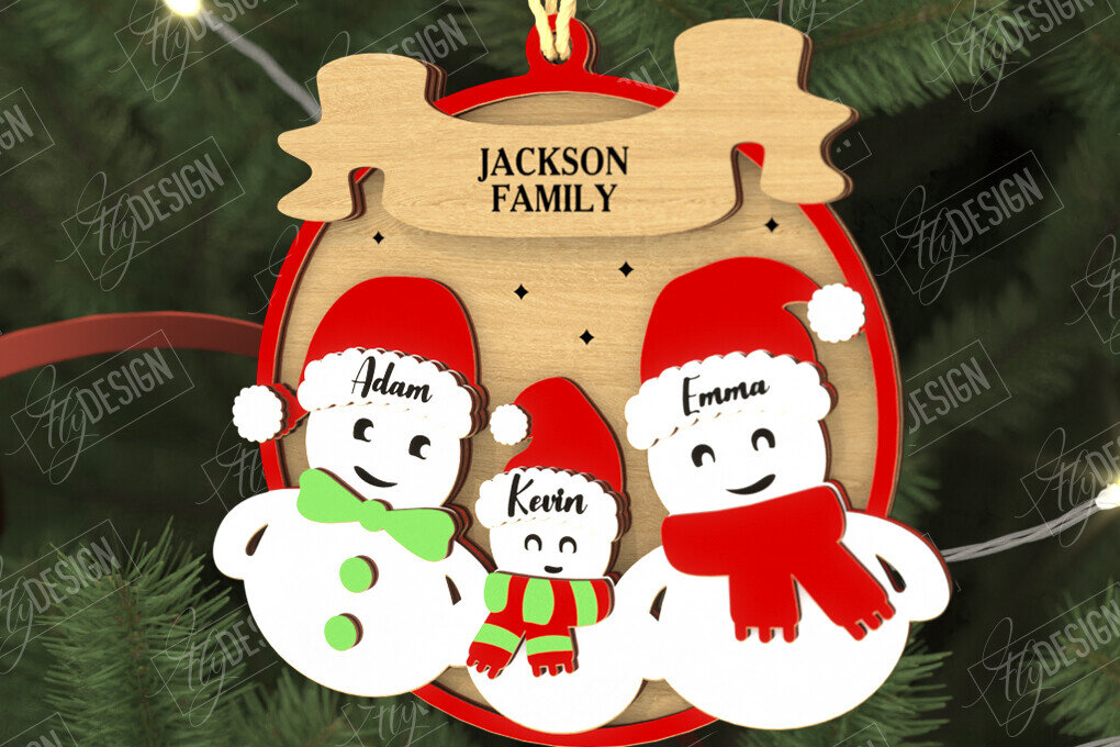 Intra απο ξύλο plywood  Χρώμα wenge 3mm-4mm πάχος - Οικογενειακό Στολίδι | Παιχνίδι Χριστουγεννιάτικου Δέντρου Δίασταση 6x6 cm INTRAFABR-121965165