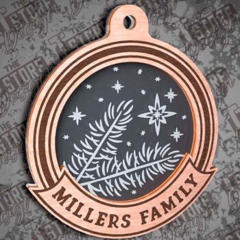 Intra απο ξύλο plywood  Χρώμα wenge 3mm-4mm πάχος - Οικογενειακά Διακοσμητικά Σχέδιο Δίασταση 6x6 cm INTRAFABR-121325807 - Image 1