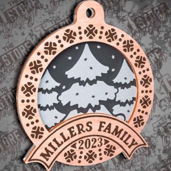 Intra απο ξύλο plywood  Χρώμα wenge 3mm-4mm πάχος - Οικογενειακά Διακοσμητικά Σχέδιο Δίασταση 6x6 cm INTRAFABR-121325817 - Image 1