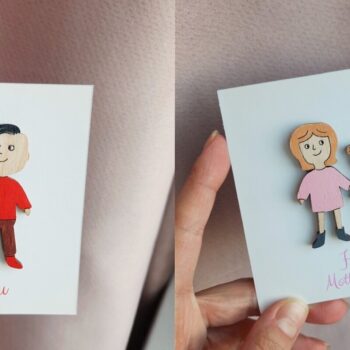 Intra απο ξύλο plywood  Χρώμα wenge 3mm-4mm πάχος - αποκοπής με λέιζερ Family Portrait Creator Δίασταση 30x20 cm INTRAFABR-65538578 - Image 6