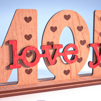 Intra απο ξύλο plywood Χρώμα wenge 3mm-4mm πάχος - Family Stand |Family Stand Δίασταση 30x20 cm INTRAFABR-25039722 - Image 1