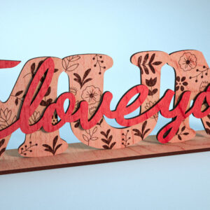 Intra απο ξύλο plywood  Χρώμα wenge 3mm-4mm πάχος - Family Stand |Family Stand Δίασταση 30x20 cm INTRAFABR-85044950