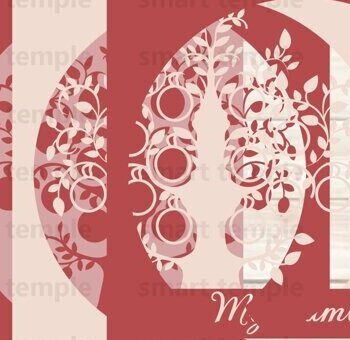 Intra απο ξύλο plywood Χρώμα wenge 3mm-4mm πάχος - Family Tree 3d Light Box,Family Tree Δίασταση 30x20 cm INTRAFABR-16857101 - Image 3