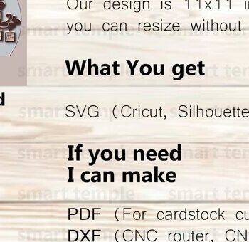 Intra απο ξύλο plywood Χρώμα wenge 3mm-4mm πάχος - Family Tree 3d Shadowbox, Family Tree Δίασταση 30x20 cm INTRAFABR-16857719 - Image 2