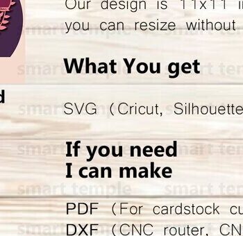 Intra απο ξύλο plywood  Χρώμα wenge 3mm-4mm πάχος - Οικογενειακό Δέντρο Cricut, Family Tree Δίασταση 30x20 cm INTRAFABR-22483974 - Image 2