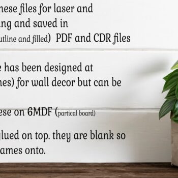 Intra απο ξύλο plywood  Χρώμα wenge 3mm-4mm πάχος - Βάση οικογενειακού δέντρου, κοπής με λέιζερ Δίασταση 2x6 cm INTRAFABR-17815011 - Image 4