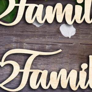 Intra απο ξύλο plywood  Χρώμα wenge 3mm-4mm πάχος - Οικογενειακή Λέξη Δίασταση 20x20 cm INTRAFABR-66108381