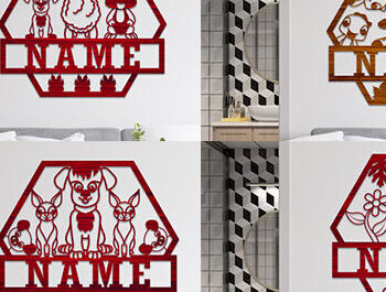 Intra απο ξύλο plywood Χρώμα wenge 3mm-4mm πάχος - Ζώα φάρμας Όνομα Σήμα Δίασταση 30x20 cm INTRAFABR-23925949 - Image 1