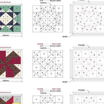Intra απο ξύλο plywood  Χρώμα wenge 3mm-4mm πάχος - Αρχεία μοτίβων κοπής με λέιζερ παπλωμάτων Farm Barn Δίασταση 30x20 cm INTRAFABR-73057257 - Image 2