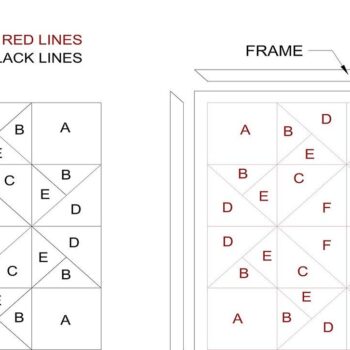 Intra απο ξύλο plywood  Χρώμα wenge 3mm-4mm πάχος - Αρχεία μοτίβων κοπής με λέιζερ παπλωμάτων Farm Barn Δίασταση 30x20 cm INTRAFABR-73057257 - Image 4