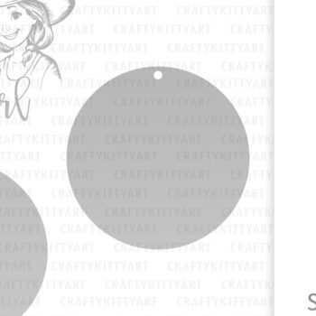 Intra απο ξύλο plywood Χρώμα wenge 3mm-4mm πάχος - Farm Girl , Laser Engrave & Cut Sign Δίασταση 30x20 cm INTRAFABR-26418094 - Image 2