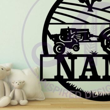 Intra απο ξύλο plywood  Χρώμα wenge 3mm-4mm πάχος - Σήμα ονόματος Farm Hay Baling and Tractor Δίασταση 30x20 cm INTRAFABR-26416244 - Image 2