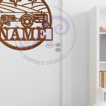 Intra απο ξύλο plywood  Χρώμα wenge 3mm-4mm πάχος - Σήμα ονόματος Farm Hay Baling and Tractor Δίασταση 30x20 cm INTRAFABR-26416244 - Image 3