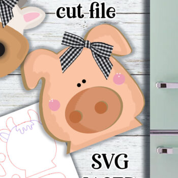 Intra απο ξύλο plywood Χρώμα wenge 3mm-4mm πάχος - Δέσμη Farm Life για Δίασταση 20x20 cm INTRAFABR-23770692 - Image 2