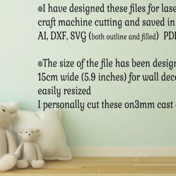 Intra απο ξύλο plywood Χρώμα wenge 3mm-4mm πάχος - Farm Scene Cake Topper Δίασταση 30x20 cm INTRAFABR-23772486 - Image 3