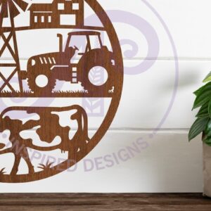 Intra απο ξύλο plywood  Χρώμα wenge 3mm-4mm πάχος - Πινακίδα τέχνης τοίχου σκηνικού αγροκτήματος, . Δίασταση 40x50 cm INTRAFABR-23752312