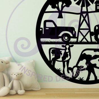 Intra απο ξύλο plywood  Χρώμα wenge 3mm-4mm πάχος - Πινακίδα τέχνης τοίχου σκηνικού αγροκτήματος, . Δίασταση 40x50 cm INTRAFABR-23752312 - Image 2