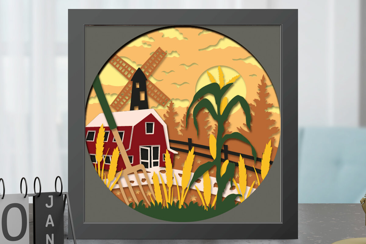 Intra απο ξύλο plywood  Χρώμα wenge 3mm-4mm πάχος - Πρότυπο Farm Shadow Box Δίασταση 8x8 cm INTRAFABR-23770193