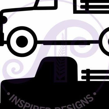 Intra απο ξύλο plywood  Χρώμα wenge 3mm-4mm πάχος - Πινακίδα ονόματος δύο επιπέδων περίγραμμα αγροτικού φορτηγού Δίασταση 30x20 cm INTRAFABR-23654151 - Image 4