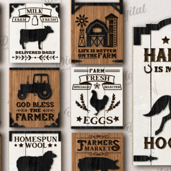 Intra απο ξύλο plywood  Χρώμα wenge 3mm-4mm πάχος - Farmer's Wall Decor Δέσμη κοπής με λέιζερ Δίασταση 30x20 cm INTRAFABR-123767408 - Image 1