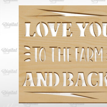 Intra απο ξύλο plywood  Χρώμα wenge 3mm-4mm πάχος - Δέσμη κοπής Laser Coasters Farmhouse Δίασταση 30x20 cm INTRAFABR-93918565 - Image 6