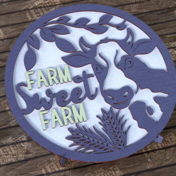 Intra απο ξύλο plywood  Χρώμα wenge 3mm-4mm πάχος - Διακόσμηση αγροικίας | Πινακίδα αγροικίας Δίασταση 30x20 cm INTRAFABR-118294133 - Image 1