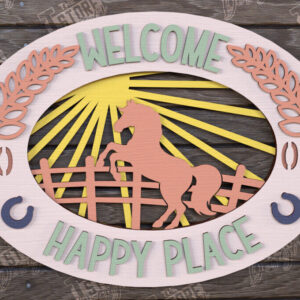 Intra απο ξύλο plywood  Χρώμα wenge 3mm-4mm πάχος - Διακόσμηση αγροικίας | Πινακίδα αγροικίας Δίασταση 30x20 cm INTRAFABR-72075121