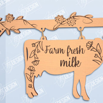 Intra απο ξύλο plywood Χρώμα wenge 3mm-4mm πάχος - Διακόσμηση αγροικίας | Πινακίδα αγροικίας Δίασταση 30x20 cm INTRAFABR-124867642 - Image 1