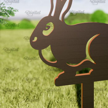 Intra απο ξύλο plywood  Χρώμα wenge 3mm-4mm πάχος - Δέσμη κοπής με λέιζερ Decor Farmhouse Δίασταση 30x20 cm INTRAFABR-112620387 - Image 3